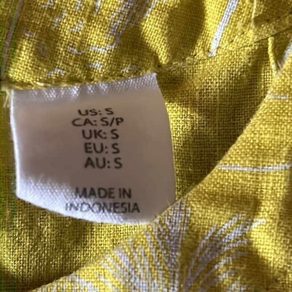 Anthropology C&C California Linen Dress Small - Picture 4 of 5